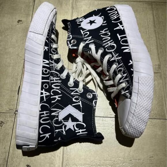 Converse UNT1TL3D High Top sneakers in the black, white size 7.5 men’s - Picture 2 of 5